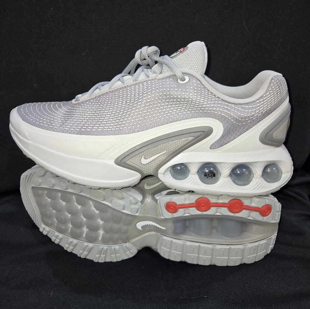 Nike Air Max DN Gray and White Sneakers